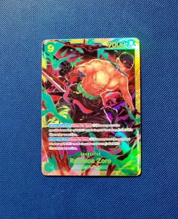 One Piece Roronoa Zoro OP06-118 Parallel Alt Art Card Game SEC-Wings of Captain - Image 1