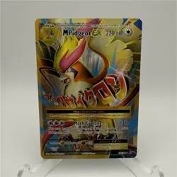 Pokemon M Pidgeot EX Evolutions Full Art Ultra Rare Holo Card 105/108 220 HP 130 - Image 1