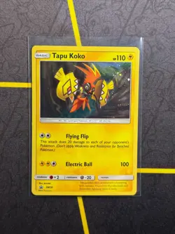Tapu Koko SM30 - Pokemon TCG Sun & Moon Promo Holo Rare Card NM - Image 1