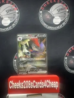N's Zoroark EX Holo Sir Rare Card 185/159 Sv09: Journey Together NM Condition - Image 1