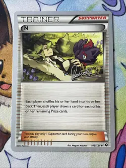 N #105 pokemon card- World Championships 2017- Excellent condition - Image 1