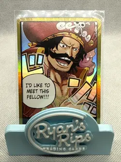DON!! Card (Gol.D.Roger) (Gold) Carrying On His Will Foil - Image 1