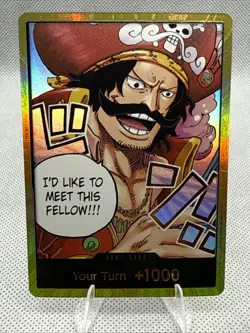 DON!! Card (Gol.D.Roger) (Gold) Carrying On His Will Foil - Image 2