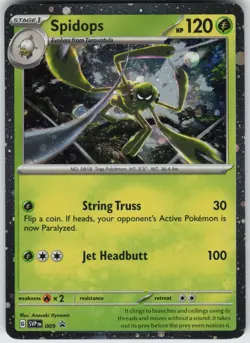 Holo Foil Spidops - 009 Promo SV: Scarlet & Violet Promo Cards - Image 1