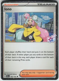 Holo Foil Iono - (Cosmo Foil) 185/193 Promo Miscellaneous Cards & Products - Image 1