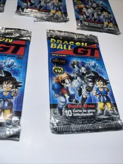 5 Booster Pack 2001 Dragon Ball GT Z Italian Cards Italy Dbz Ccg Tcg - Image 2
