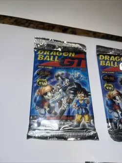 5 Booster Pack 2001 Dragon Ball GT Z Italian Cards Italy Dbz Ccg Tcg - Image 3