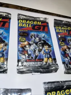 5 Booster Pack 2001 Dragon Ball GT Z Italian Cards Italy Dbz Ccg Tcg - Image 4