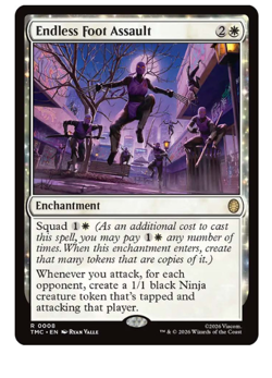 Endless Foot Assault Teenage Mutant Ninja Turtles MTG - Image 1