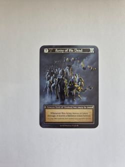 Sorcery: Contested Realm - Gothic - Army of the Dead - FOIL - Image 1