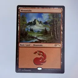 Mountain (106) (Bob Ross) Secret Lair Drop MTG NM - Image 1