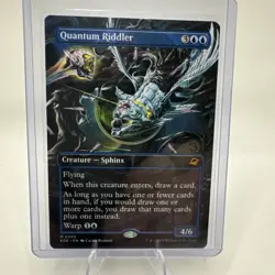 MTG Quantum Riddler (Borderless) Edge of Eternities Regular #305 Magic EOE - Image 1