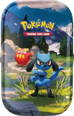 Pokemon TCG: Mega Evolution - Ascended Heroes Mini Tin - Lucario - Image 1