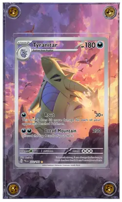 Tyranitar - 222/193 - SV02: Paldea Evolved (PAL) Pokemon Extended Art Case - Image 1