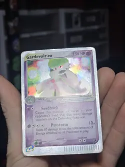 Gardevoir EX HOLO Sandstorm Pokemon TCG 96/100 HP/DMG Raw Ungraded 2003 - Image 3