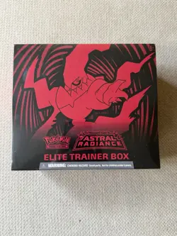 Pokemon TCG Sword & Shield Astral Radiance Elite Trainer Box Factory Sealed Etb - Image 1