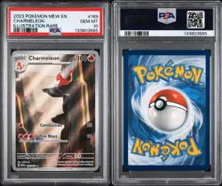 Pokemon Charmeleon 169/165 IR Scarlet & Violet 151 PSA 10 GEM MT - Image 3