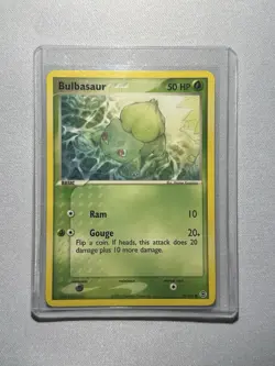 Pokemon TCG - Bulbasaur (55/112) FireRed & LeafGreen - Regular Rare - NM - Image 3