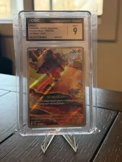 Pokemon Magby 068/066 Sv4k: Ancient Roar Art Rare Holo CGC 9 Japanese 2023 - Image 1