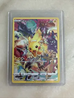 Pokemon TCG Pikachu Crown Zenith 160/159 Full-art Rare Texture Foil- NM - Image 1