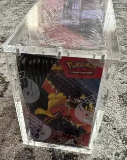 Destined Rivals Booster Box Sealed with Acrylic: Pokemon Scarlet & Violet - Image 2