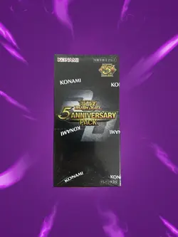 Unopened Japanese Yu-Gi-Oh Rush Duel 5th Anniversary Booster Box - Image 1