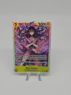 One Piece TCG Nico Robin ENGLISH EB03-055 HEROINES SR NM - Image 1