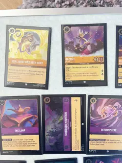 Disney Lorcana 60 card mystery bundle - 15 foil holo cards + 45 bulk job lot - Image 5