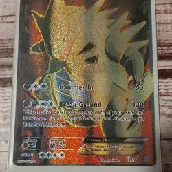 Pokemon TCG Tyranitar EX Holo Ancient Origins 91/98 English Pokemon EX Card 2015 - Image 1