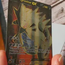Pokemon TCG Tyranitar EX Holo Ancient Origins 91/98 English Pokemon EX Card 2015 - Image 4