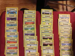Lot Of 55 Vintage Pokemon Trainer Trading Cards Pre-owned - Image 2