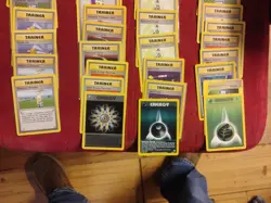 Lot Of 55 Vintage Pokemon Trainer Trading Cards Pre-owned - Image 4