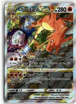 Charizard VSTAR SWSH262 SWSH: Sword & Shield Promo Cards Holo NM - Image 1