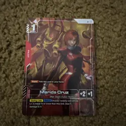 2025 Gundam Card Game Marida Cruz Newtype Rising R+ Foil #GD01-093 - Image 4