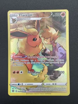Flareon TG01/TG30 Ultra Rare Brilliant Stars Pokemon Card - Image 2