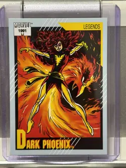 Marvel Super Heroes 1991 Legends Dark Phoenix Collector's Card #144 - NM/MN - Image 1