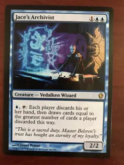 MTG Commander 2013 Jace's Archivist - NM - Image 1