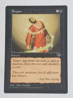 MTG Stupor (Mirage/Black/U) - BGM - Image 1