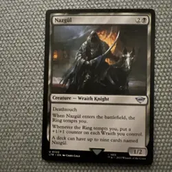 MTG Lord Of The Rings Nazgul 0333 NM Regular Universes Beyond - Image 1