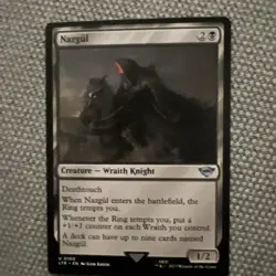 NM-Mint, English MTG Regular Nazgul (0335) The Lord of the Rings: Tales of Middl - Image 1