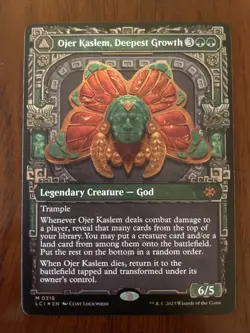 Ojer Kaslem, Deepest Growth (Showcase) The Lost Caverns of Ixalan Foil - Image 1