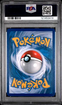 2010 POKEMON HEARTGOLD & SOULSILVER UNDAUNTED #82 HOUNDOOM-HOLO PSA 8 - Image 2