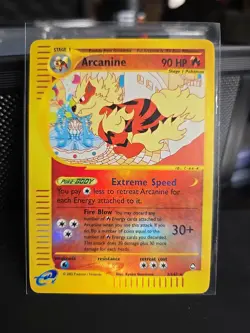 Pokemon AQUAPOLIS - #2/147 Arcanine - Reverse Holo - ENG - - Image 1