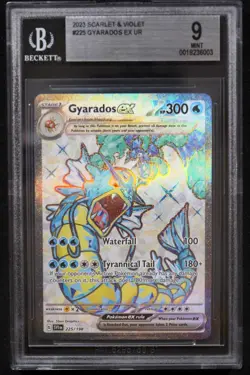 Pokemon TCG (2023) Scarlet & Violet (Base Set) GYARADOS EX (225/198) BGS 9 - Image 1