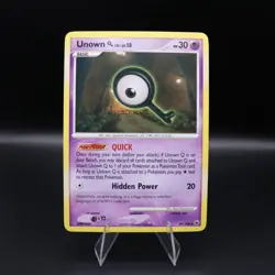 Unown [Q] 49/100 Majestic Dawn Regular 2008 English Pokemon TCG LP - Image 2