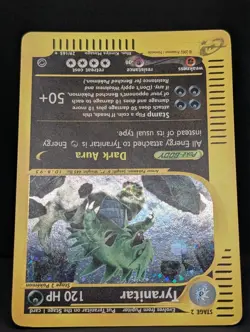 Tyranitar 029/165 Expedition Base Set Holo Ultra Rare Pokemon TCG Nintendo LP+ - Image 4