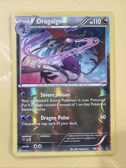 Pokemon - Dragalge - 86/122 - Holo Rare - Reverse Holo - XY - BREAKPoint - NM - Image 1