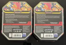 2 Pokemon TCG Mega Charizard X + Y ex Tin Bundle Sealed New - Image 2