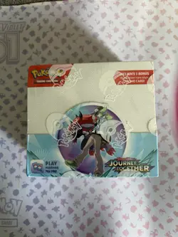 Pokemon TCG: Journey Together ENHANCED Factory Sealed Booster Box + Promo - Image 1
