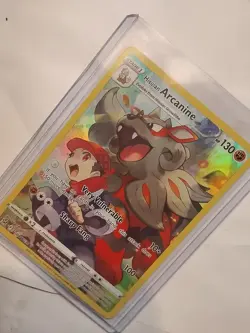 Pokemon TCG Hisuian Arcanine Full Trainer Art Lost Origin TG08/TG30 - Image 3